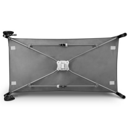 Lionelo - Travel Cot FLOWER Grey Scandi