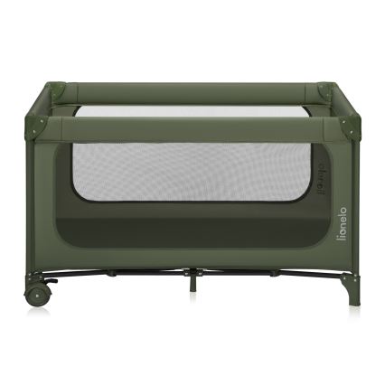 Lionelo - Travel Cot JASMIN EASY FOLD Green Olive