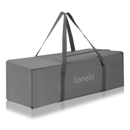 Lionelo - Travel Cot JASMIN EASY FOLD Grey Stone