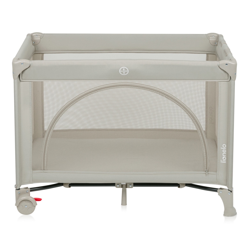Lionelo - Travel Cot LAURA Beige Sand