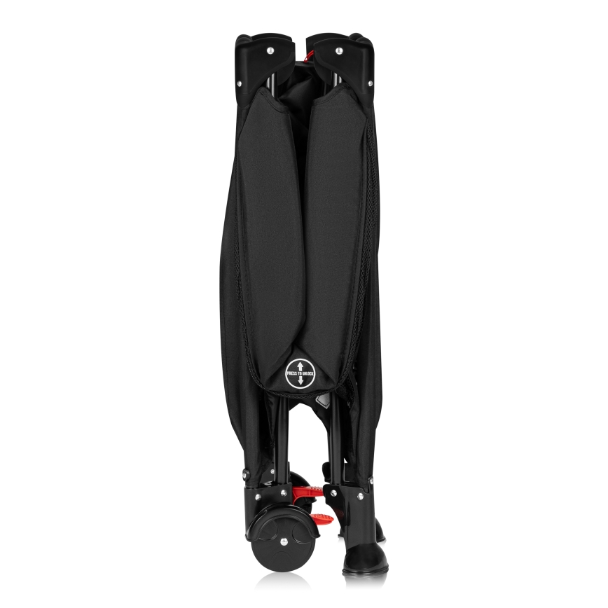 Lionelo - Travel Cot LAURA Black Carbon