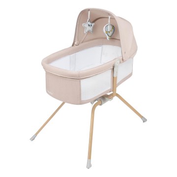 Lionelo - Travel Cot MALIN EVO Beige Natural