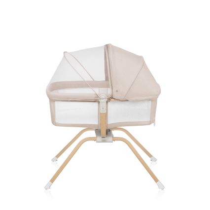 Lionelo - Travel Cot MALIN EVO Beige Natural
