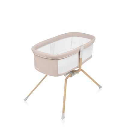 Lionelo - Travel Cot MALIN EVO Beige Natural