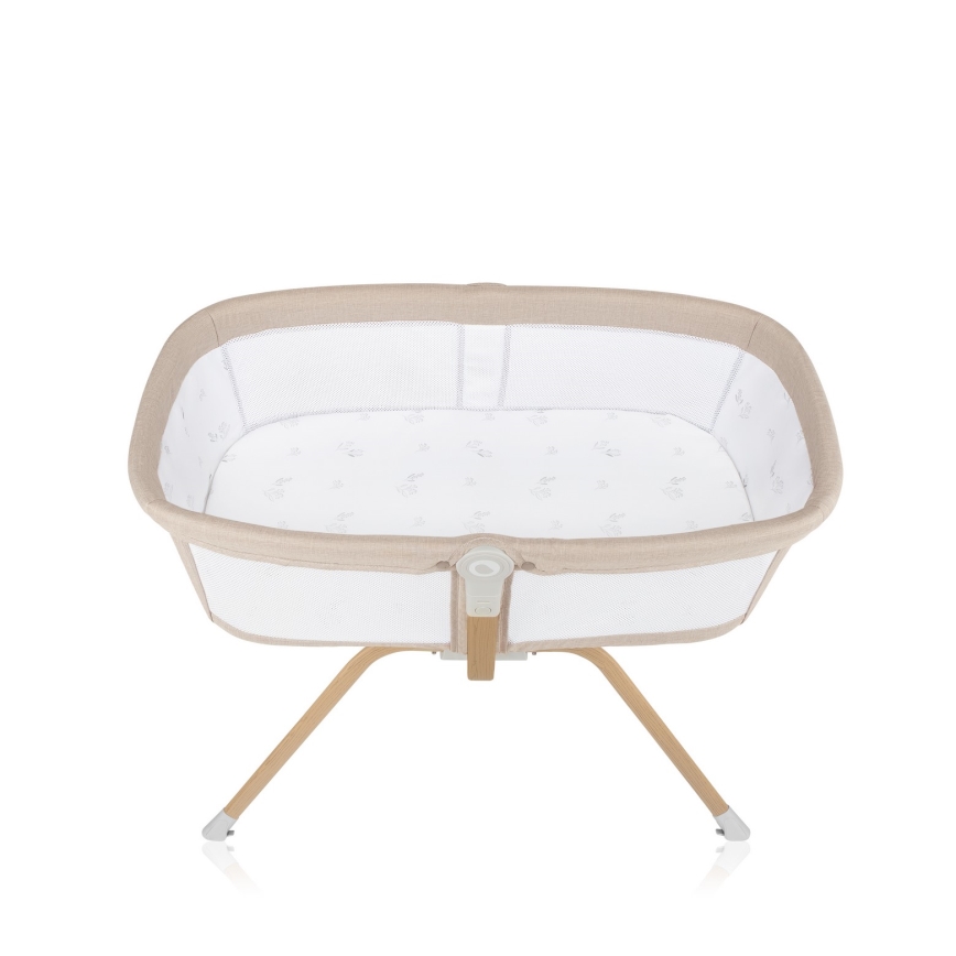 Lionelo - Travel Cot MALIN EVO Beige Natural