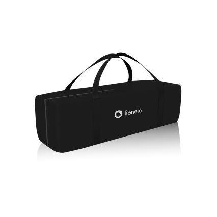 Lionelo - Travel Cot STEFI Black Carbon