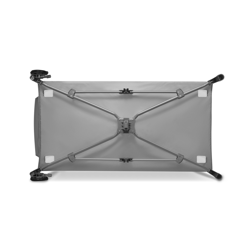 Lionelo - Travel Cot STEFI PLUS Grey White