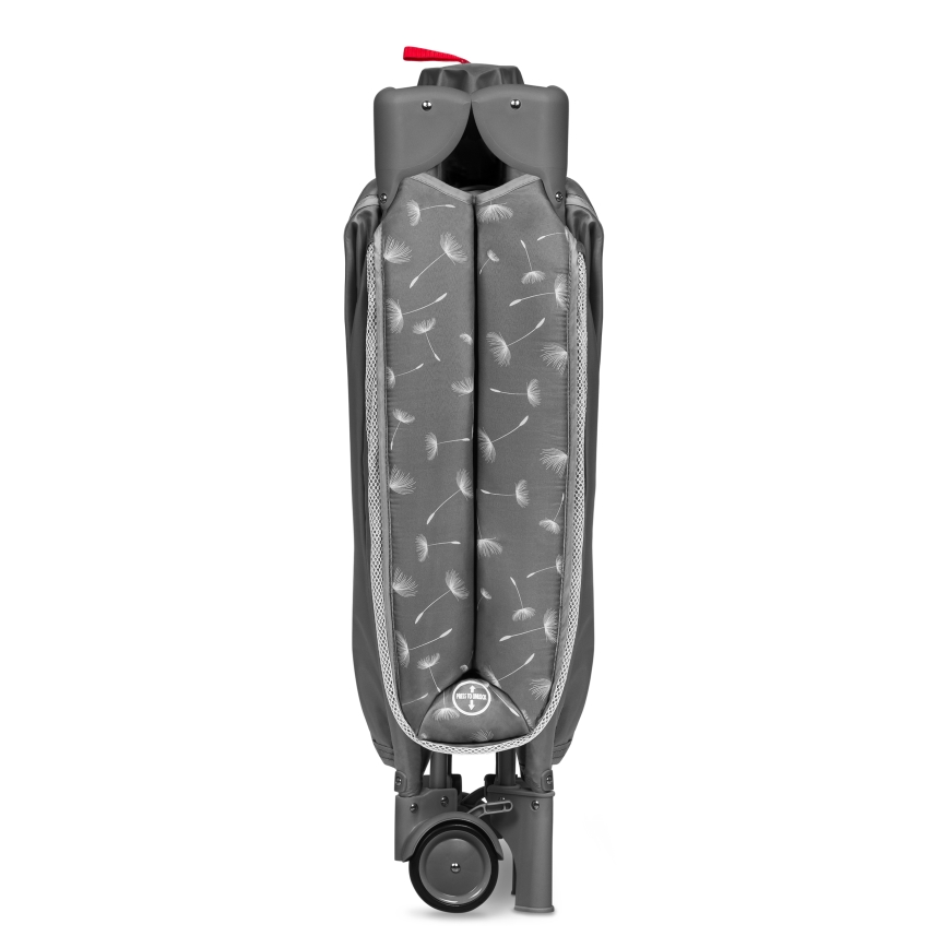 Lionelo - Travel Cot STEFI PLUS Grey White