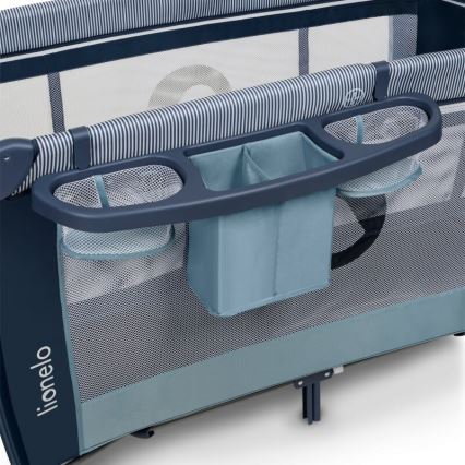 Lionelo - Travel Cot SVEN PLUS, Blue