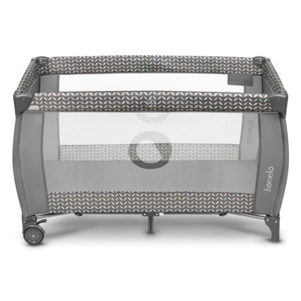 Lionelo - Travel Cot SVEN PLUS grey