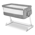 Lionelo - Travel Cot THEO Concrete