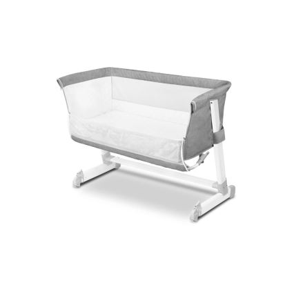 Lionelo - Travel Cot THEO Concrete