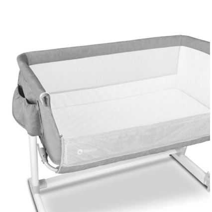 Lionelo - Travel Cot THEO Concrete