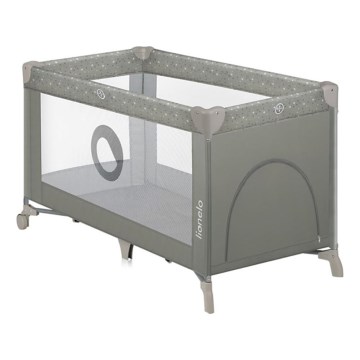 Lionelo - Travel crib STEFI grey