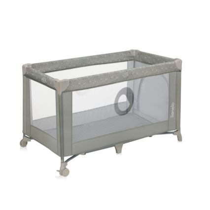 Lionelo - Travel crib STEFI grey