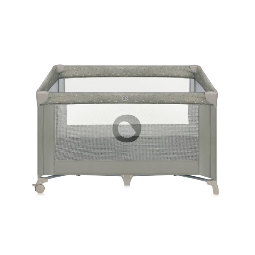 Lionelo - Travel crib STEFI grey