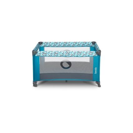 Lionelo - Travel crib STEFI turquoise