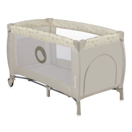 Lionelo - Travel crib SVEN PLUS beige