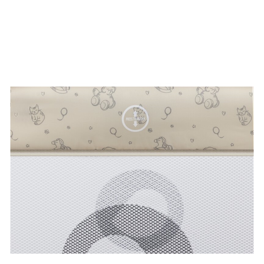 Lionelo - Travel crib SVEN PLUS beige