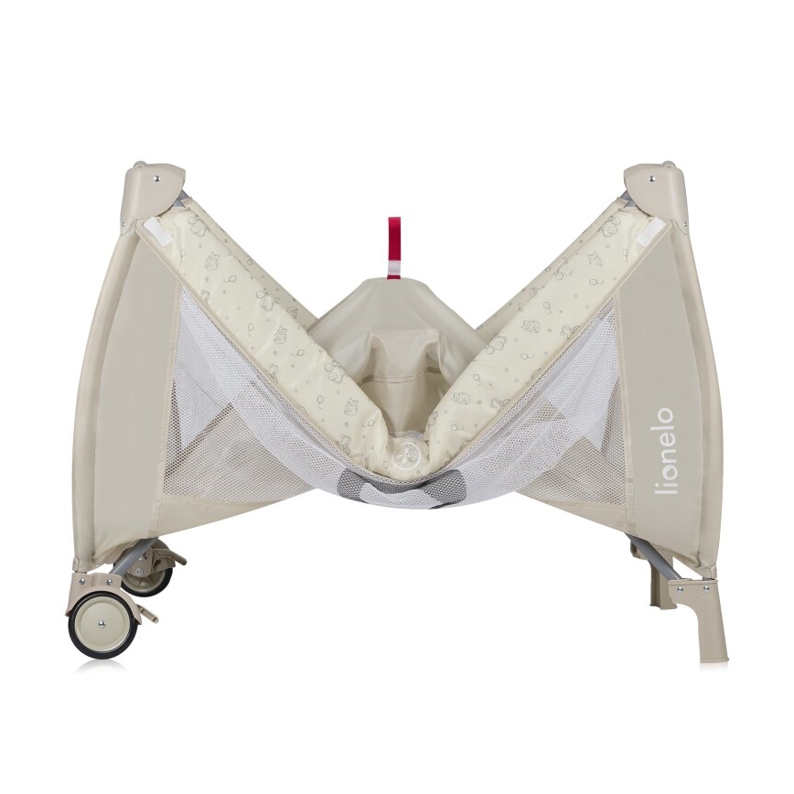 Lionelo - Travel crib SVEN PLUS beige