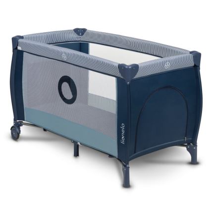 Lionelo - Travel crib SVEN PLUS blue