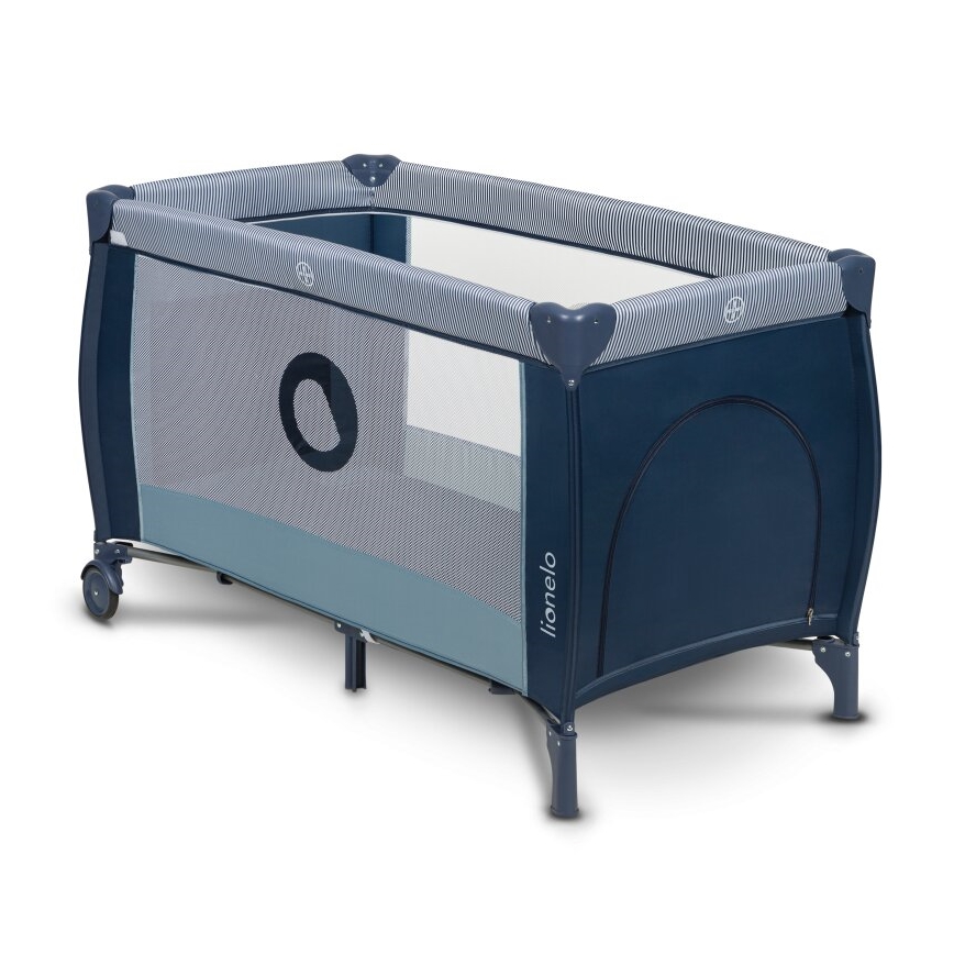 Lionelo - Travel crib SVEN PLUS blue
