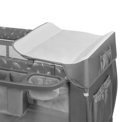 Lionelo - Travel crib SVEN PLUS grey