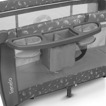 Lionelo - Travel crib SVEN PLUS grey