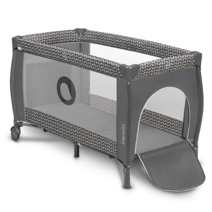 Lionelo - Travel crib SVEN PLUS grey