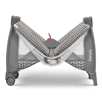 Lionelo - Travel crib SVEN PLUS grey