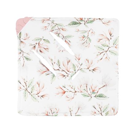 Lionelo - TRAVEL SWADDLE 90x90 cm Car Seat Swaddle, Beige Magnolia