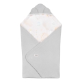 Lionelo - TRAVEL SWADDLE Car Seat Swaddle 90x90 cm Grey Balloon