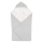 Lionelo - TRAVEL SWADDLE Car seat wrap 90x90 cm Grey Baloon