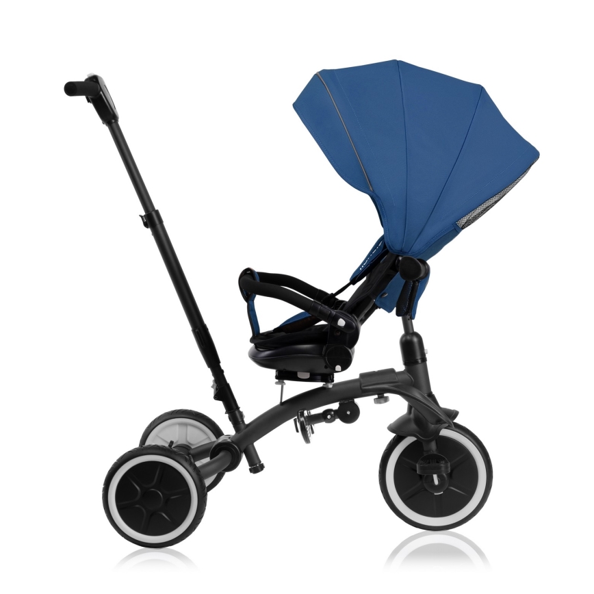 Lionelo - TRIS PLUS Children's Tricycle Blue Denim