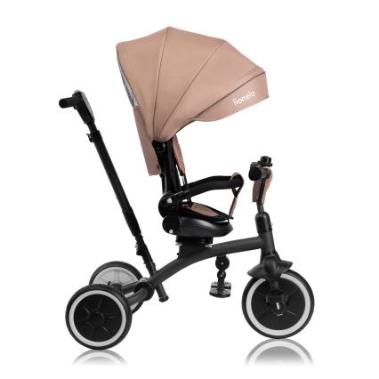 Lionelo - TRIS PLUS Kids' Tricycle, Beige Sand