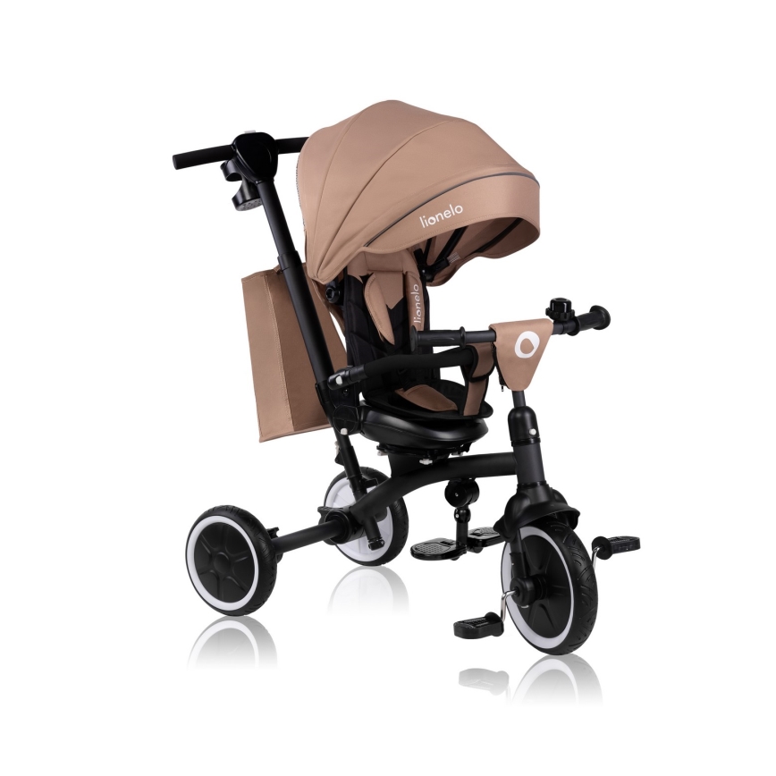 Lionelo - TRIS PLUS Kids' Tricycle, Beige Sand