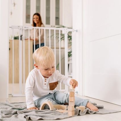 Lionelo - TRUUS SLIM LED Safety Gate 1xAAA White