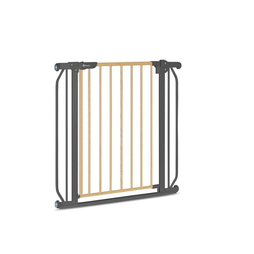 Lionelo - TRUUS SLIM Safety Gate, Black/Beige