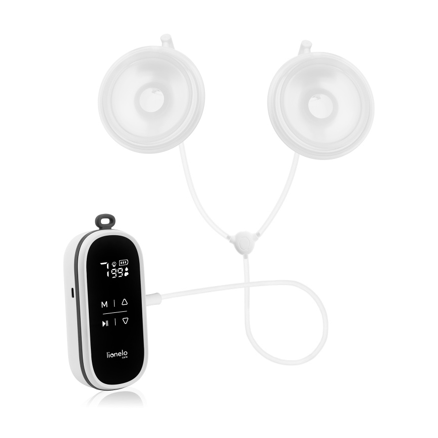 Lionelo - Electric rechargeable double breast pump TWEE FREE 5V 1500 mAh 150 ml