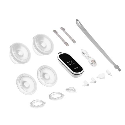 Lionelo - TWEE FREE Electric Rechargeable Dual Breast Pump, 5V, 1500 mAh, 150 ml