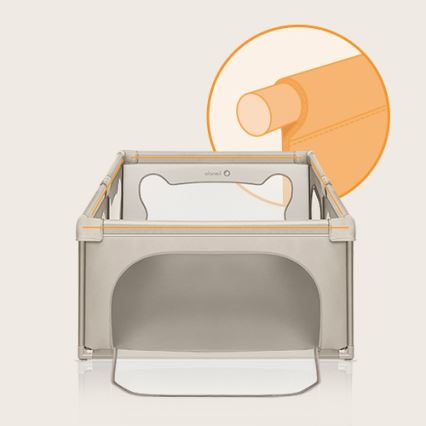 Lionelo - WILLOW Playpen, Beige