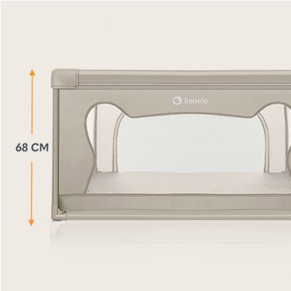 Lionelo - WILLOW Playpen, Beige