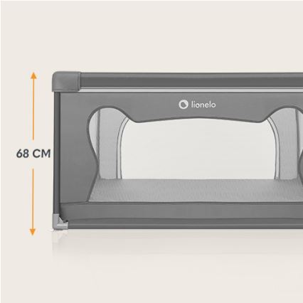 Lionelo - WILLOW Playpen Grey