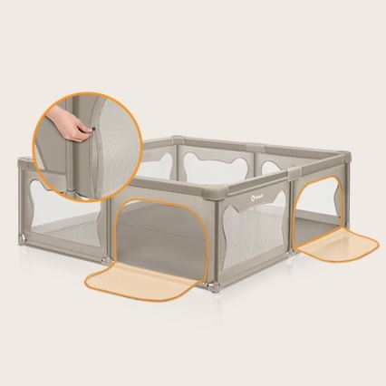 Lionelo - WILLOW XL Playpen, Beige