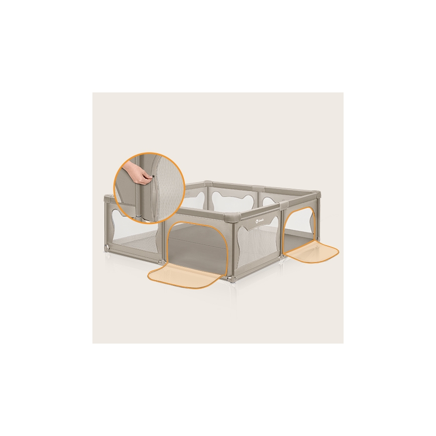 Lionelo - WILLOW XL Playpen, Beige