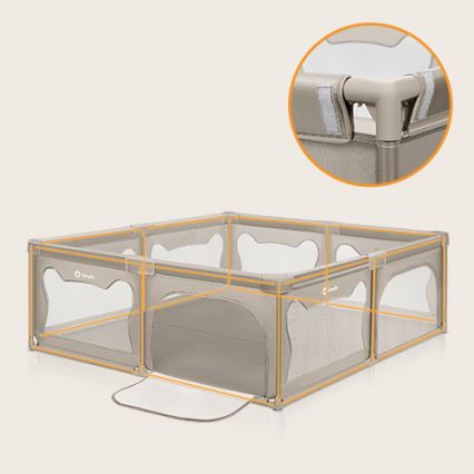Lionelo - WILLOW XL Playpen, Beige