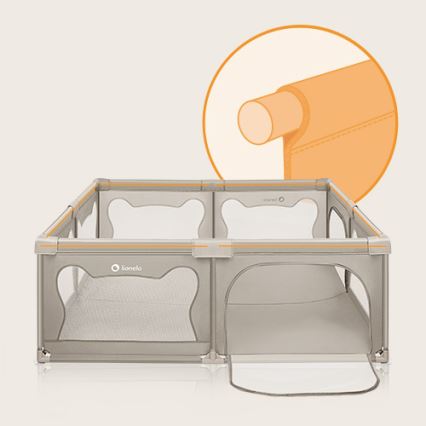 Lionelo - WILLOW XL Playpen, Beige