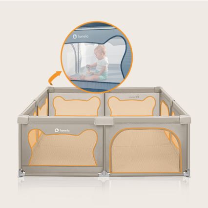 Lionelo - WILLOW XL Playpen, Beige