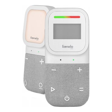 Lionelo - Wireless rechargeable audio baby monitor BABYLINE 2.3 5V