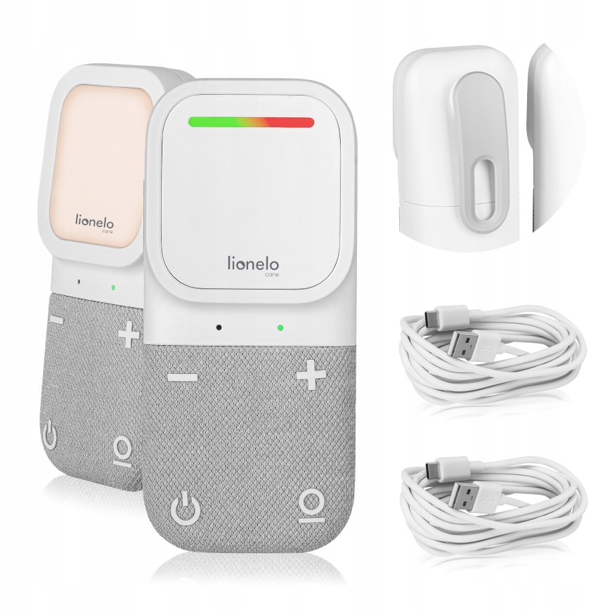 Lionelo - Wireless Rechargeable Baby Audio Monitor BABYLINE 2.2 5V
